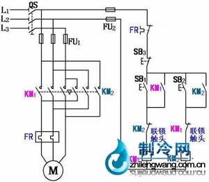 交流接觸器原理圖