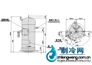 大金變頻高效能渦旋式壓